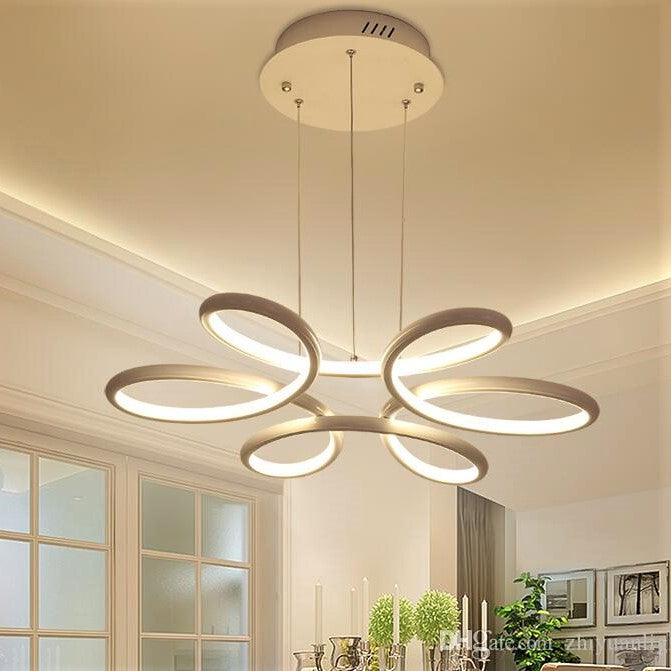 Lustra Led 144W Daisy Suspendata Echivalent 500W Lighting Fixtures