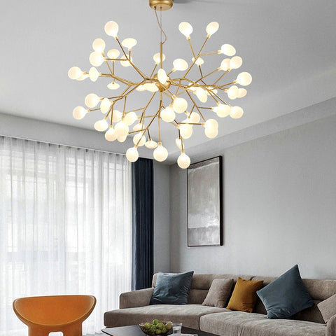 Lustra Nordic Style Abajur MAT Golden Branches 66100-45 Resigilat R2