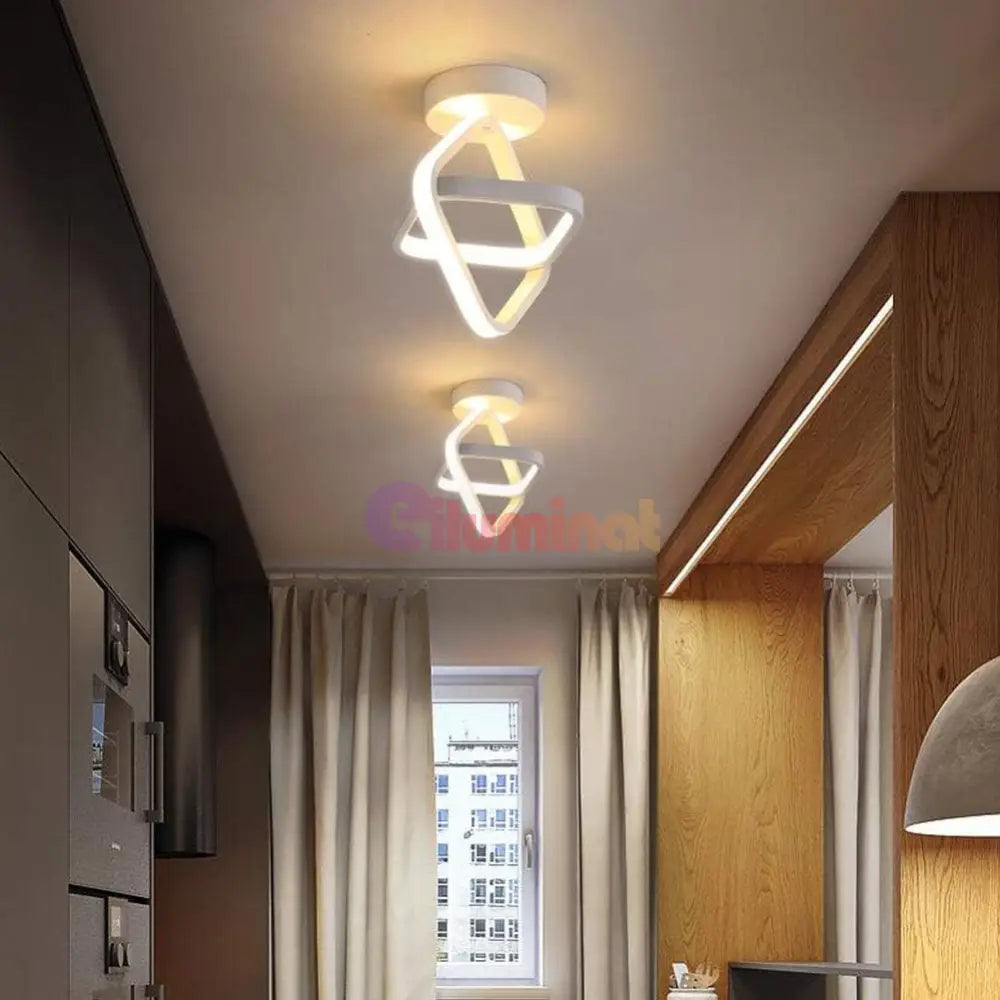 Lustra Led Infinity Square Echivalent 200W Led Ceiling Light