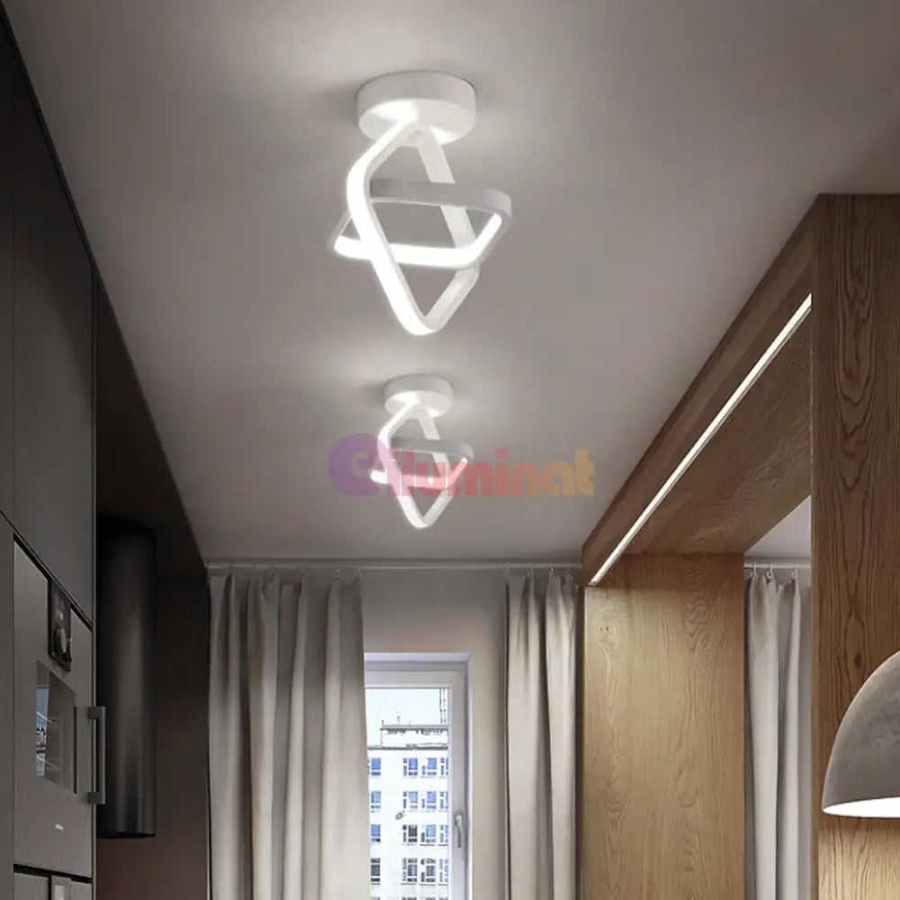 Lustra Led Infinity Square Echivalent 200W Led Ceiling Light