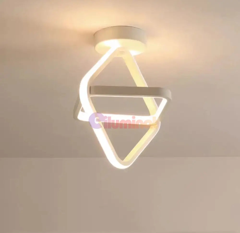 Lustra Led 26W Infinity Square 3 Functii Led Ceiling Light