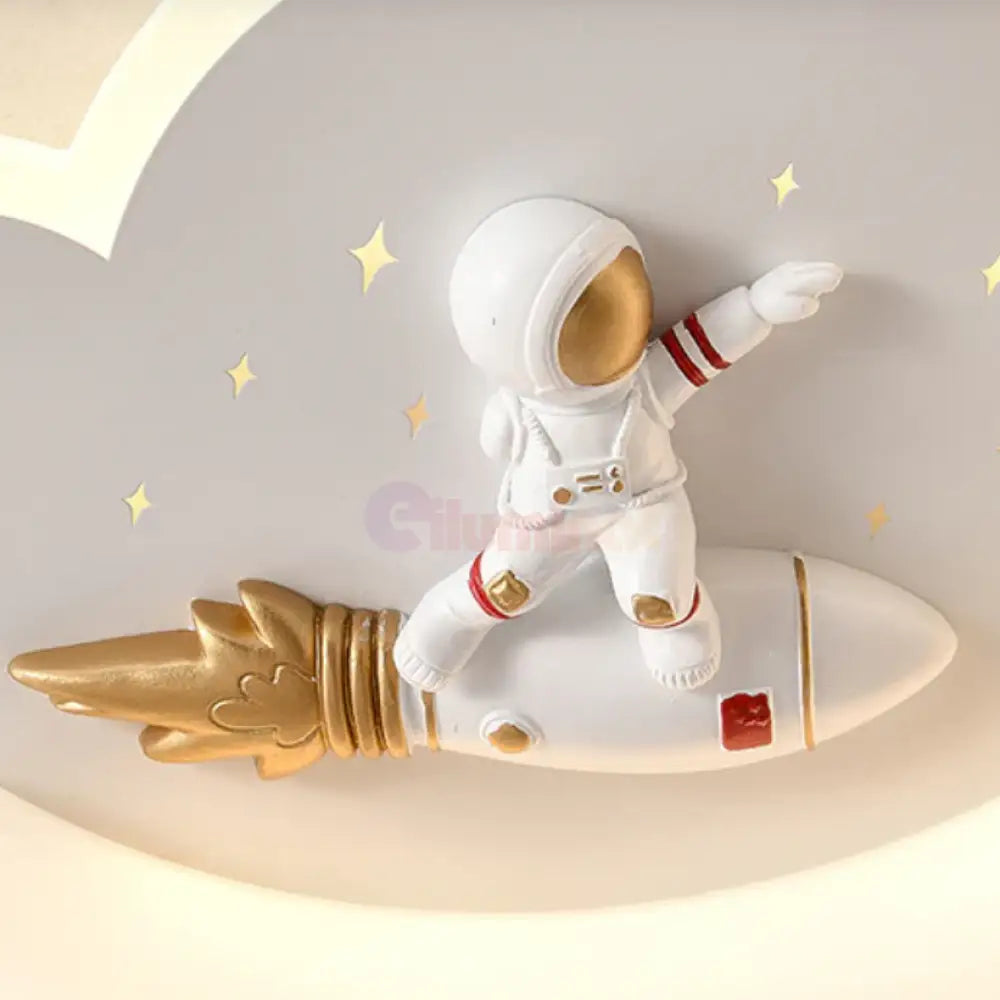 Lustra LED Kids Astronaut Echivalent 600W Telecomanda 55CM / KIDS Lighting Fixtures