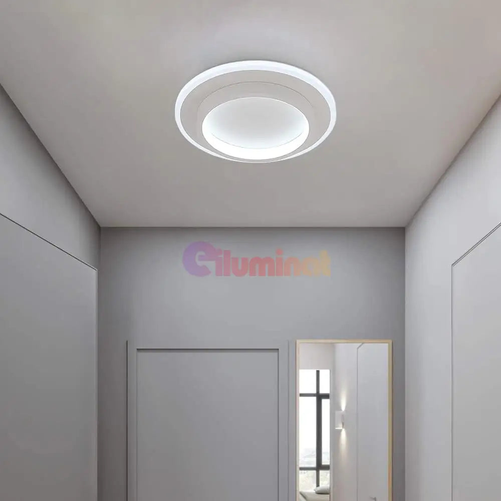 Lustra Led Loki Round Alb Echivalent 200W Lighting Fixtures