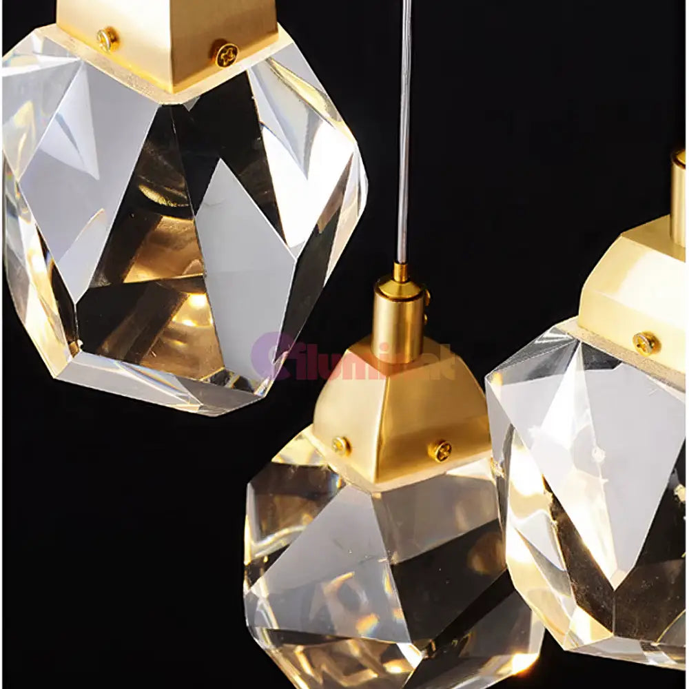 Lustra LED Cristal Drops Lighting Fixtures