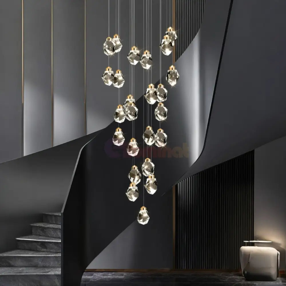 Lustra LED Cristal Drops Lighting Fixtures