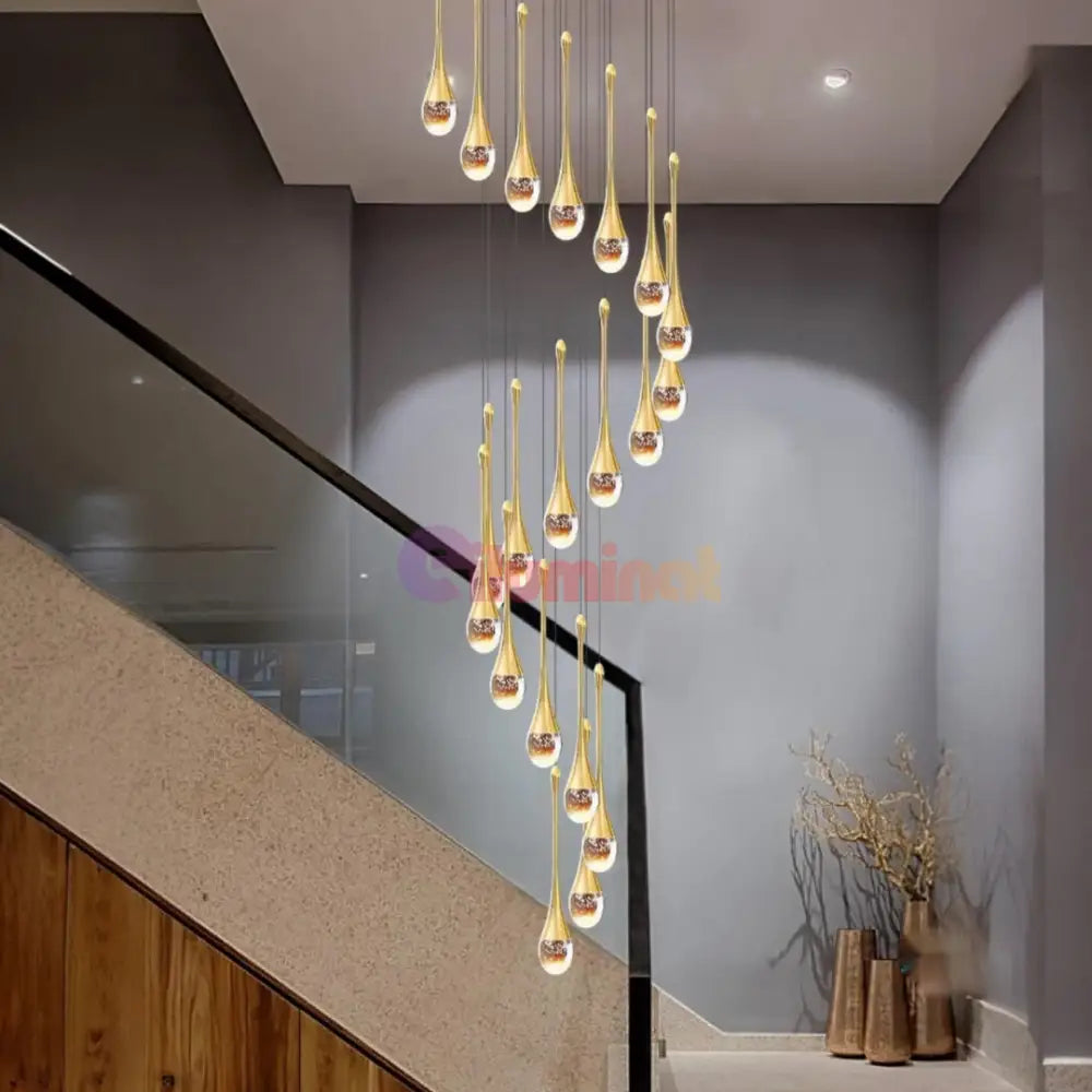 Lustra LED Suspendata Cristal Seranova Lighting Fixtures