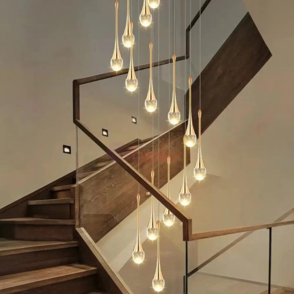Lustra LED Suspendata Cristal Seranova Lighting Fixtures