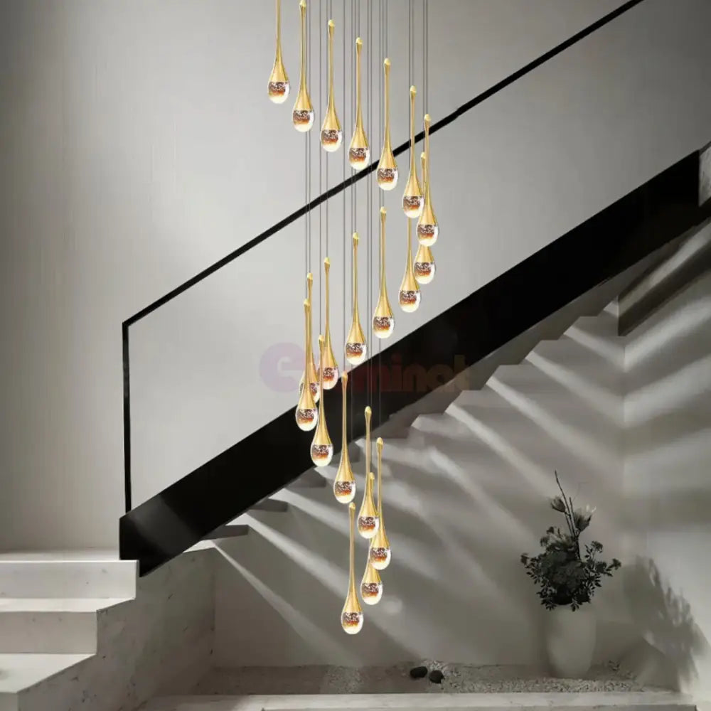 Lustra LED Suspendata Cristal Seranova Lighting Fixtures