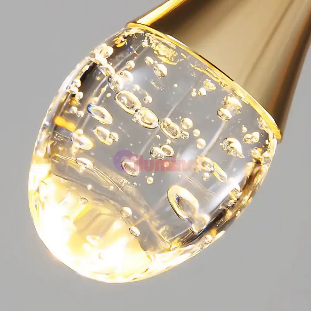 Lustra LED Suspendata Cristal Seranova Lighting Fixtures