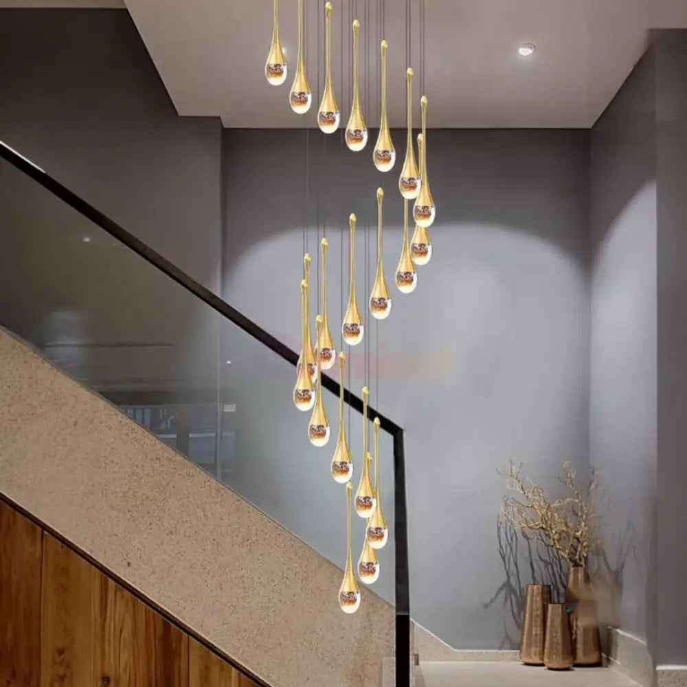 Lustra LED Suspendata Cristal Seranova Lighting Fixtures