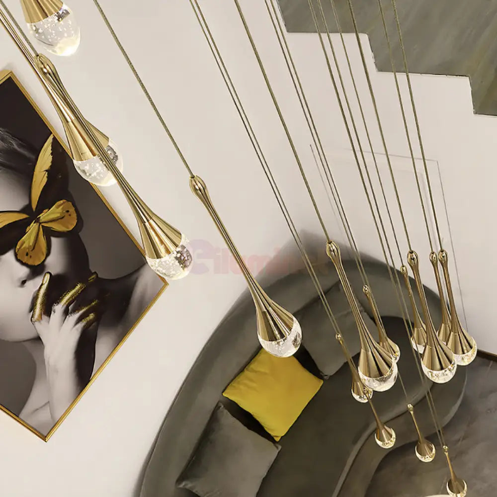 Lustra LED Suspendata Cristal Seranova Lighting Fixtures