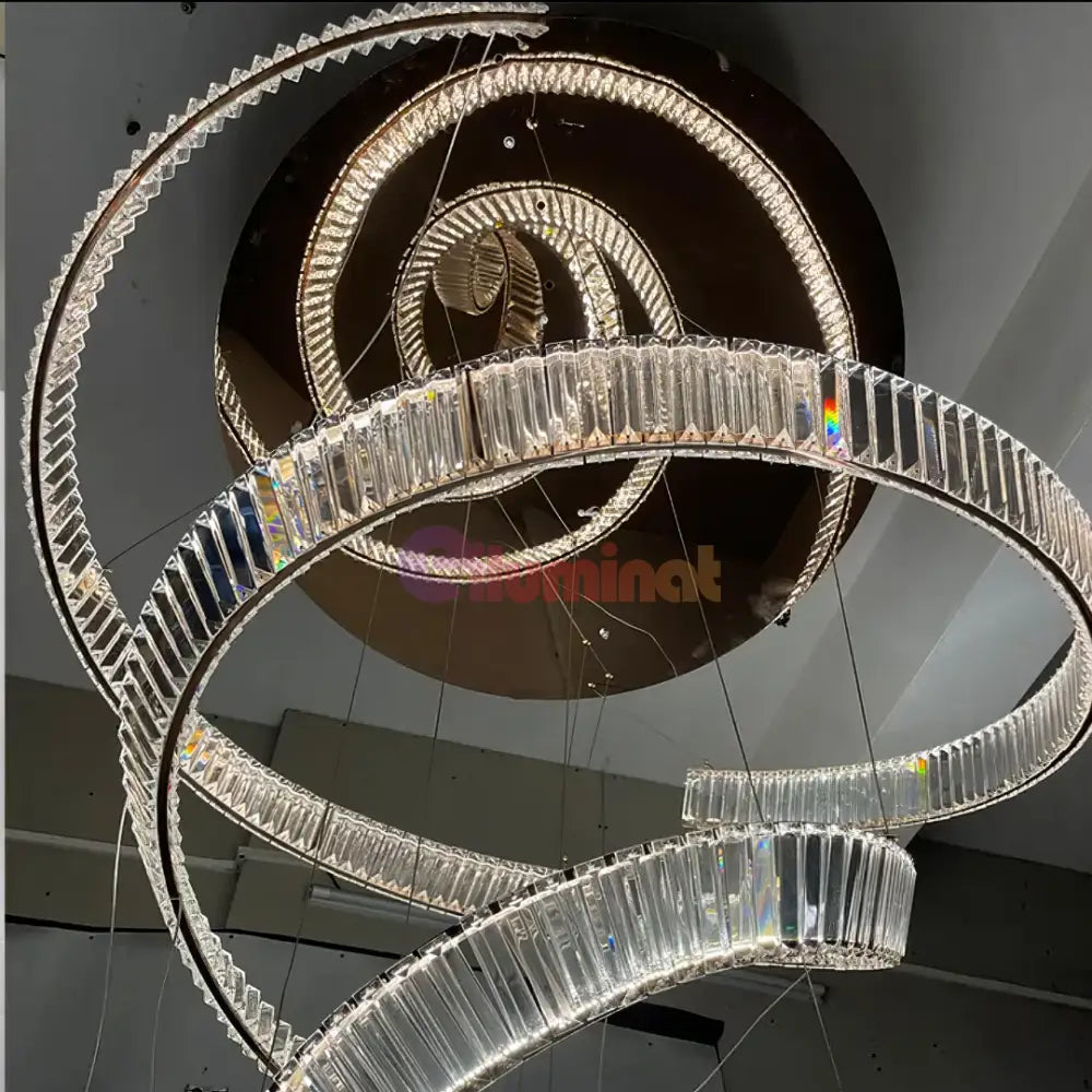 Lustra Suspendata Cristal Miravon ARGINTIE / SUSPENDATE Lighting Fixtures