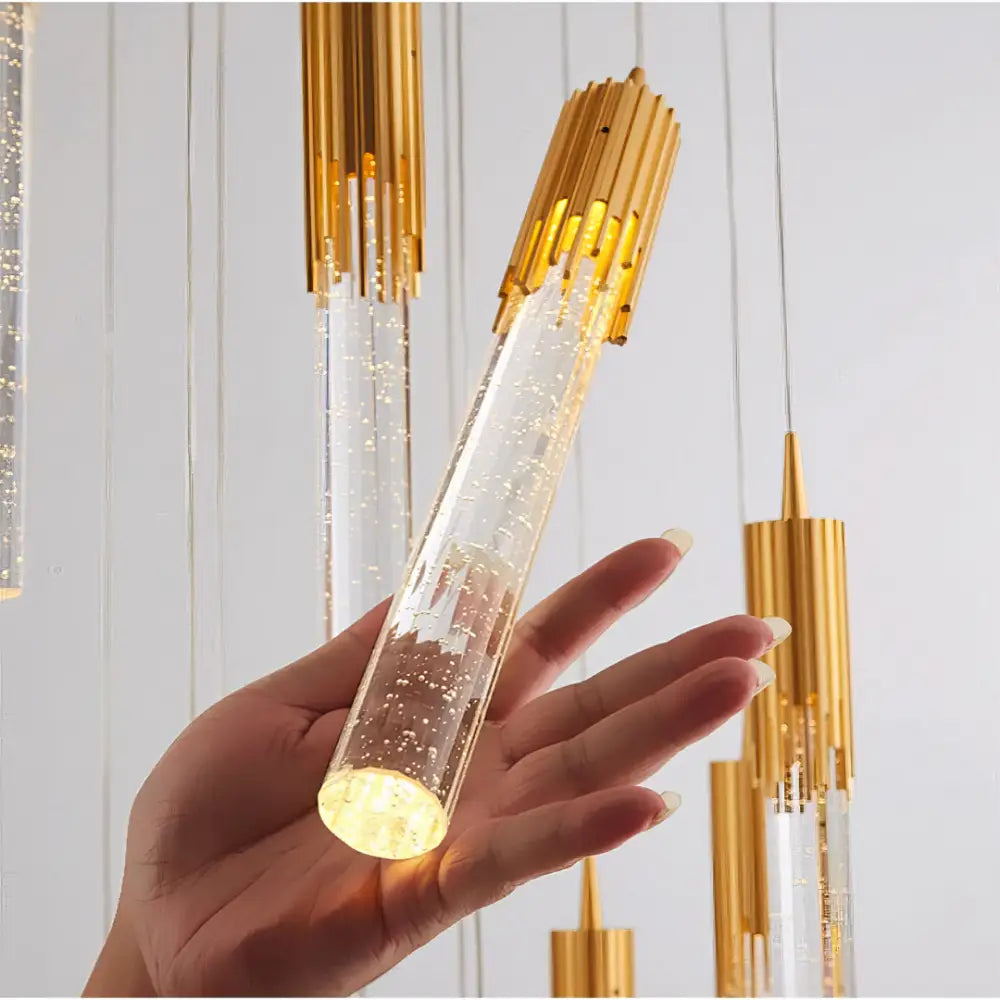 Lustra LED Suspendata Cristal Nuvella Lighting Fixtures