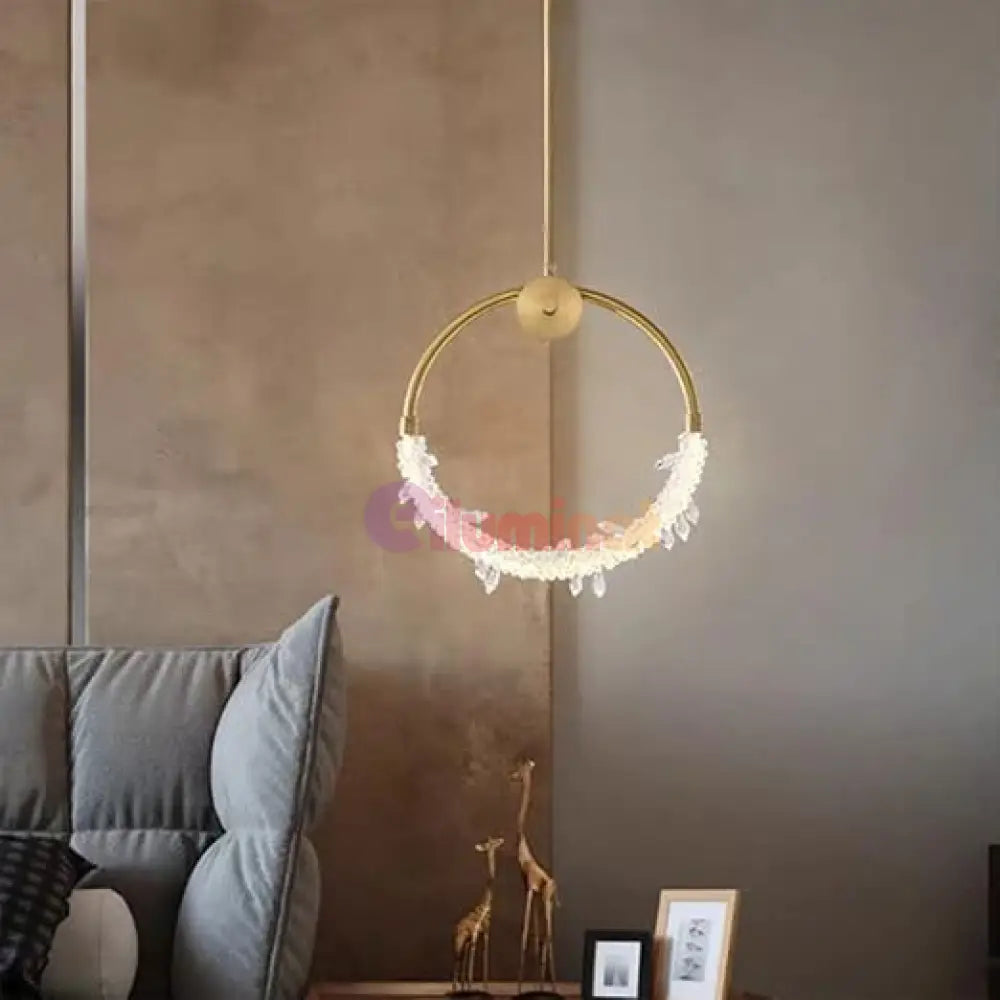 Lustra LED Luxury Gold Cristal Echivalent 150W AURIE / MINIMALIST DESIGN Wall Light Fixtures