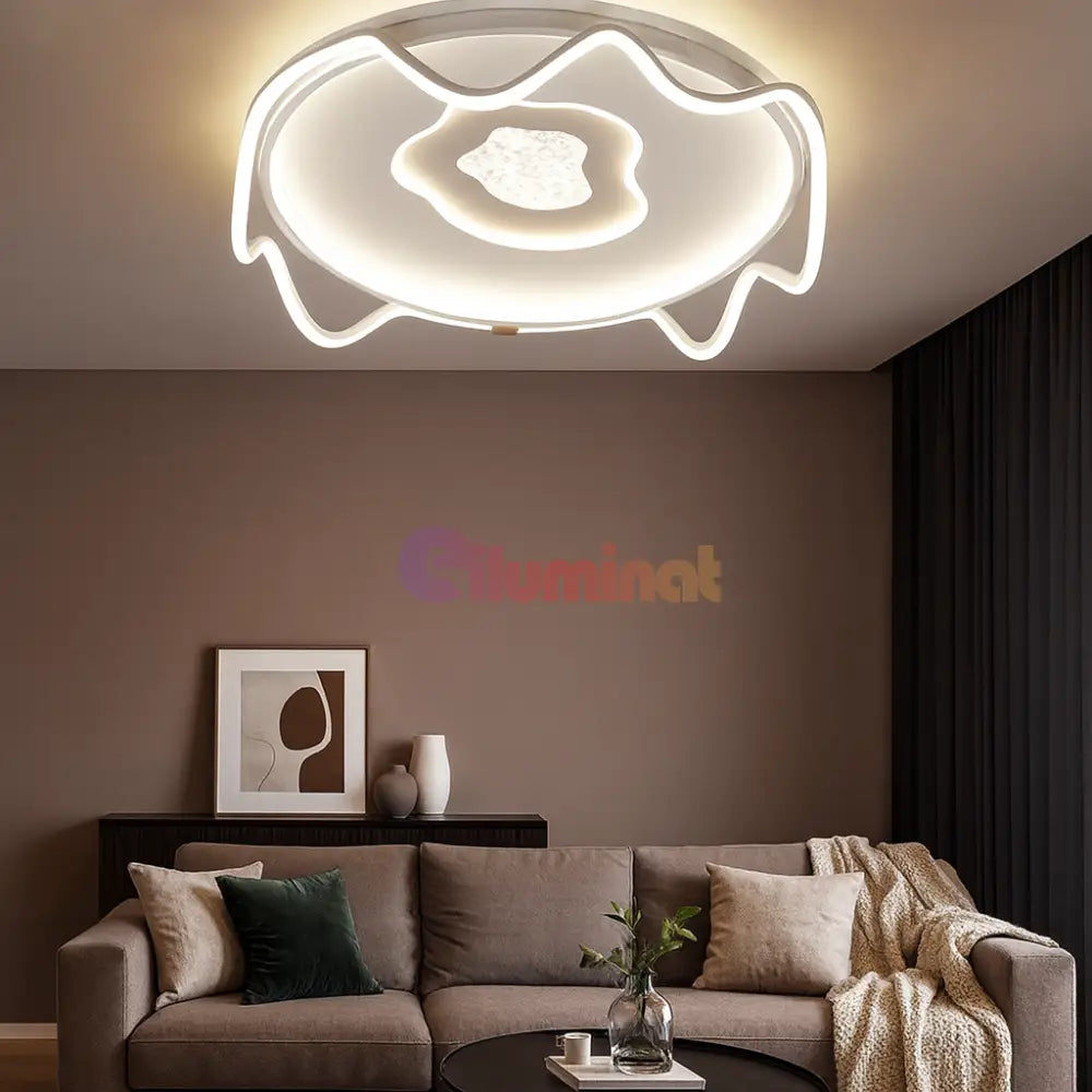 Lustra LED Mavon Telecomanda Echivalent 400W MINIMALIST DESIGN / 50CM Lighting Fixtures
