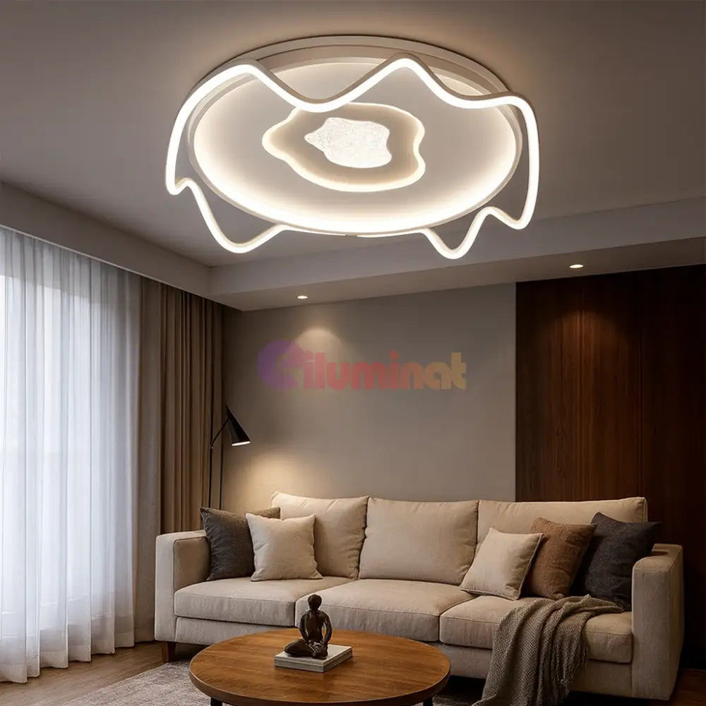 Lustra LED Mavon Telecomanda Echivalent 400W MINIMALIST DESIGN / 50CM Lighting Fixtures