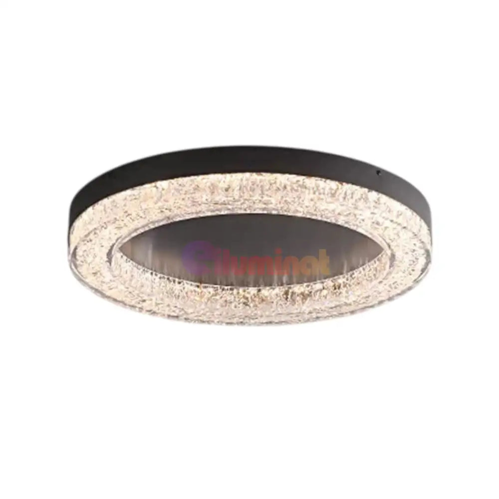 Lustra LED MESA Circle Echivalent 350W Telecomanda NEAGRA / CIRCLE DESIGN Lighting Fixtures