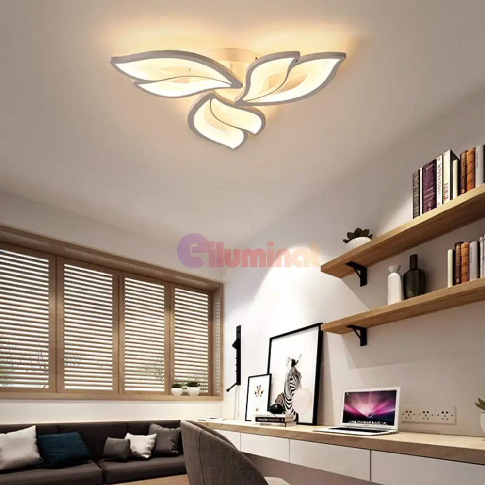 Lustra Led Mini Anemone Echivalent 300W Telecomanda Lighting Fixtures