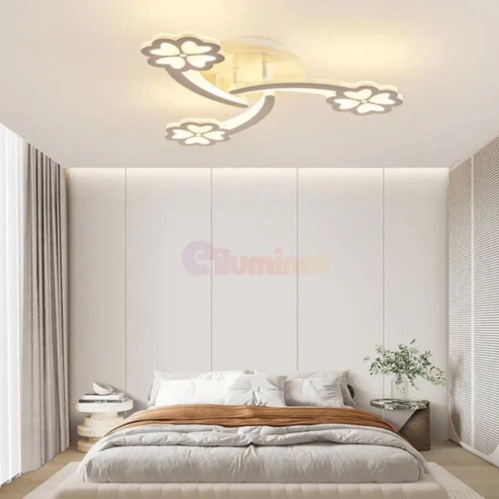 Lustra LED Mini SPRING RGB Echivalent 400W Telecomanda FLOWER DESIGN / 60CM / ALBA Lighting Fixtures
