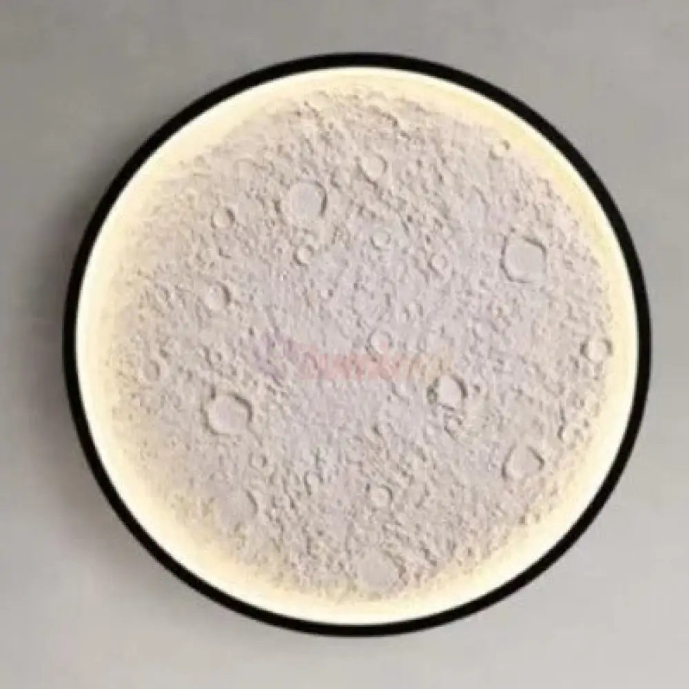 Lustra LED MOON Neagra Echivalent 180W NEAGRA / 30CM Lighting Fixtures