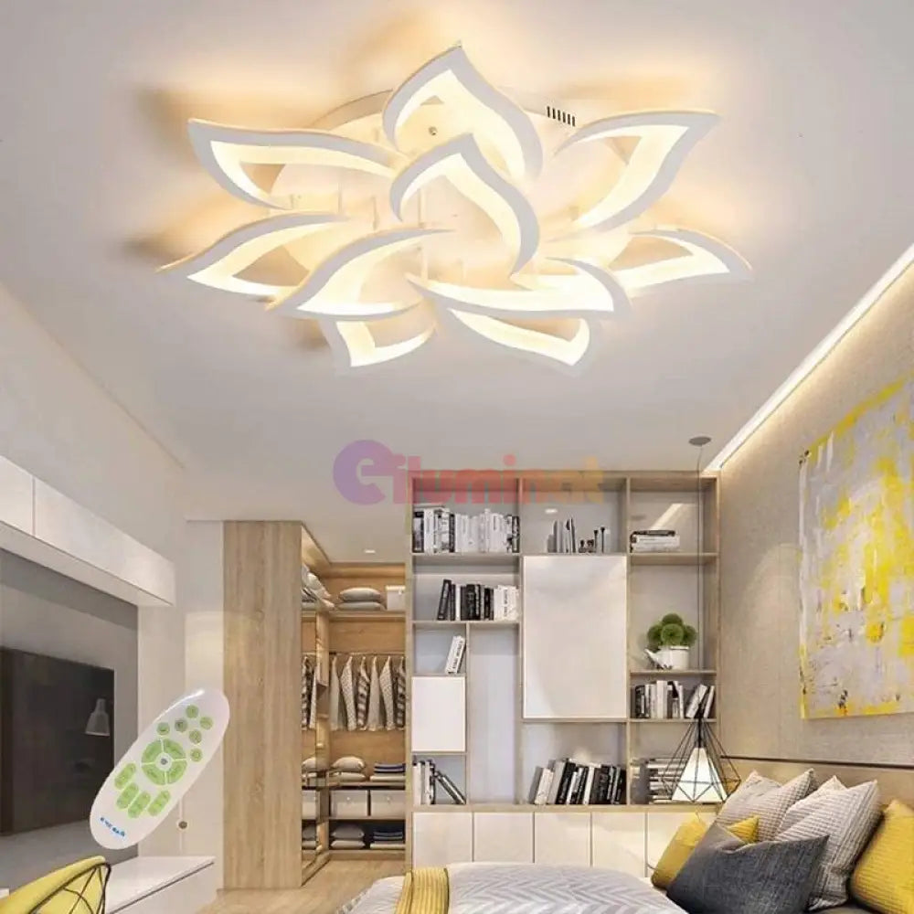 Lustra Led 162W Narcisse Grande Telecomanda Lighting Fixtures