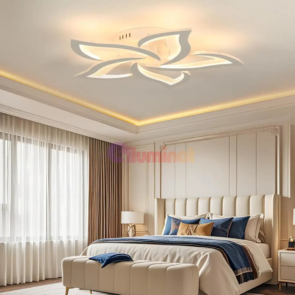 Lustra Led Narcisse Telecomanda Echivalent 500W Lighting Fixtures