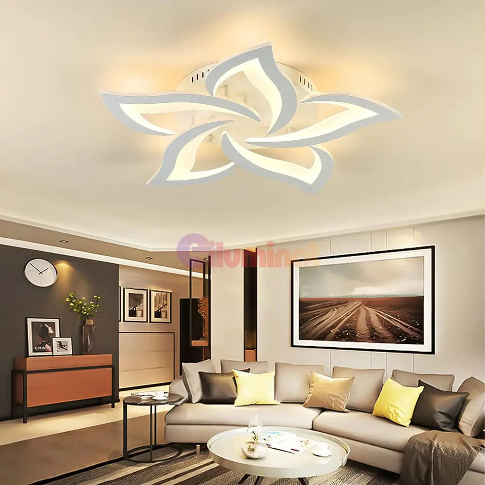 Lustra Led Narcisse Telecomanda Echivalent 500W Lighting Fixtures