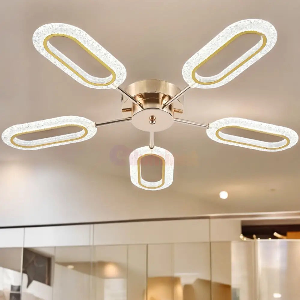 Lustra Led Orient Gold Echivalent 400W Lighting Fixtures