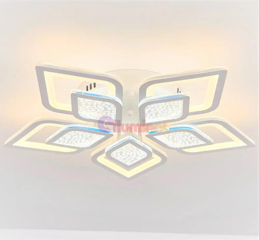 Lustra Led 180W Ortensia Telecomanda Lighting Fixtures