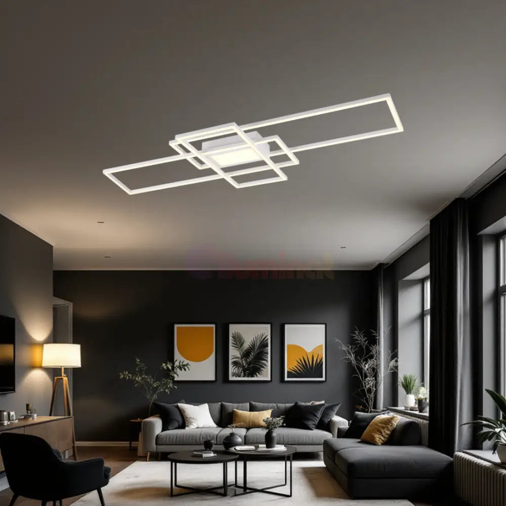 Lustra LED Alba 60W LightFrame ALBA / 105CM / MINIMALIST DESIGN Lighting Fixtures