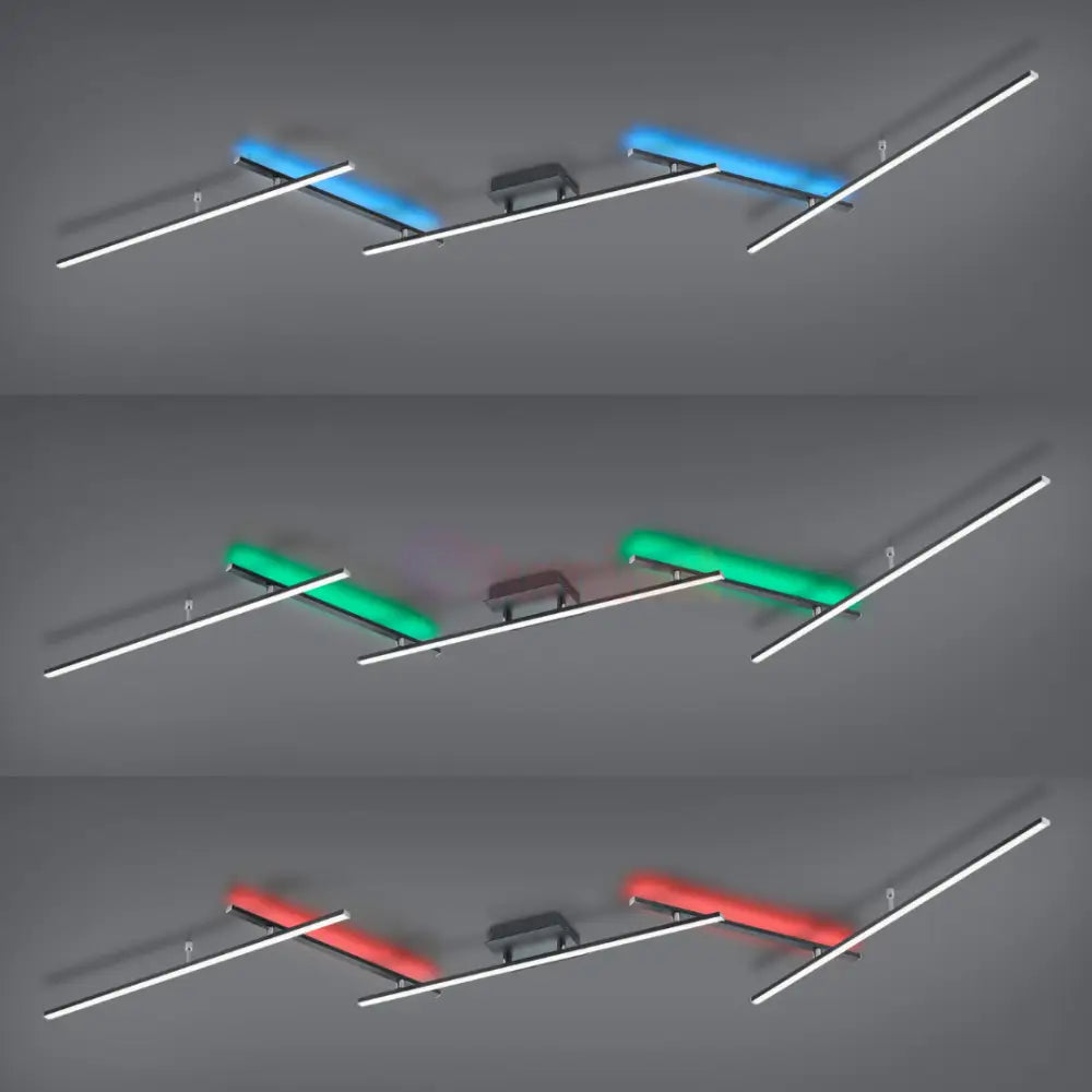 Lustra LED Aplicata ARVIN Black NEAGRA / MINIMALIST DESIGN Lighting Fixtures