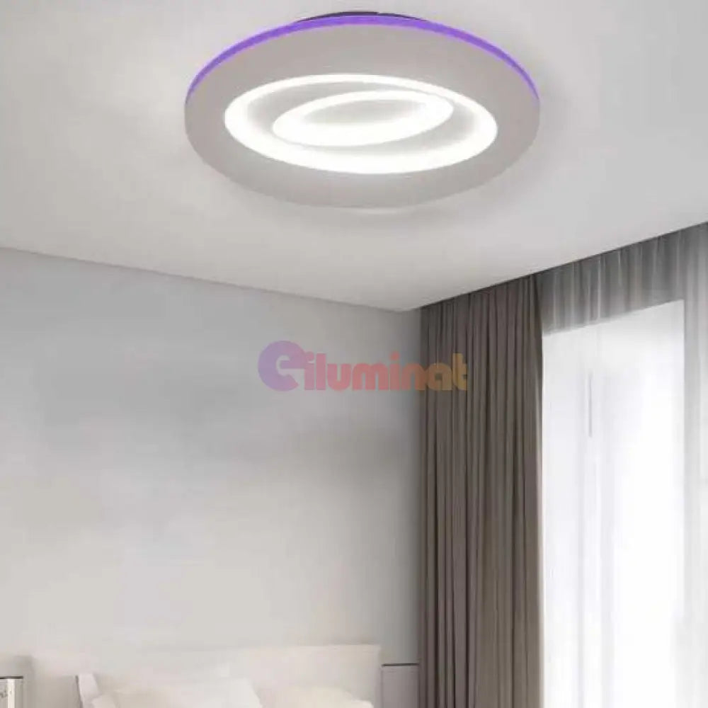Lustra LED RGB NOVA Echivalent 200W Telecomanda 40CM / CIRCLE DESIGN Lighting Fixtures