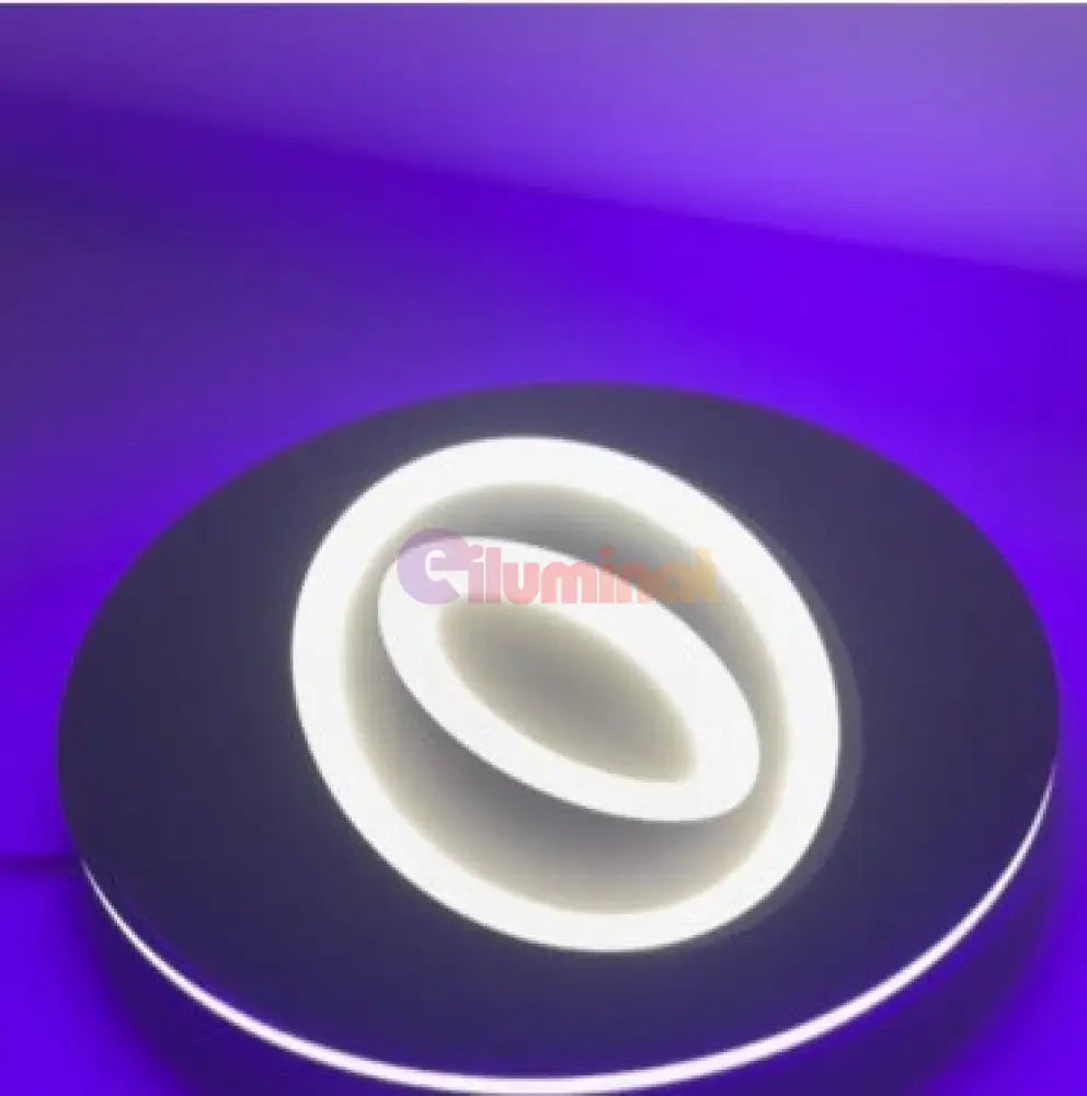 Lustra LED RGB NOVA Echivalent 200W Telecomanda 40CM / CIRCLE DESIGN Lighting Fixtures