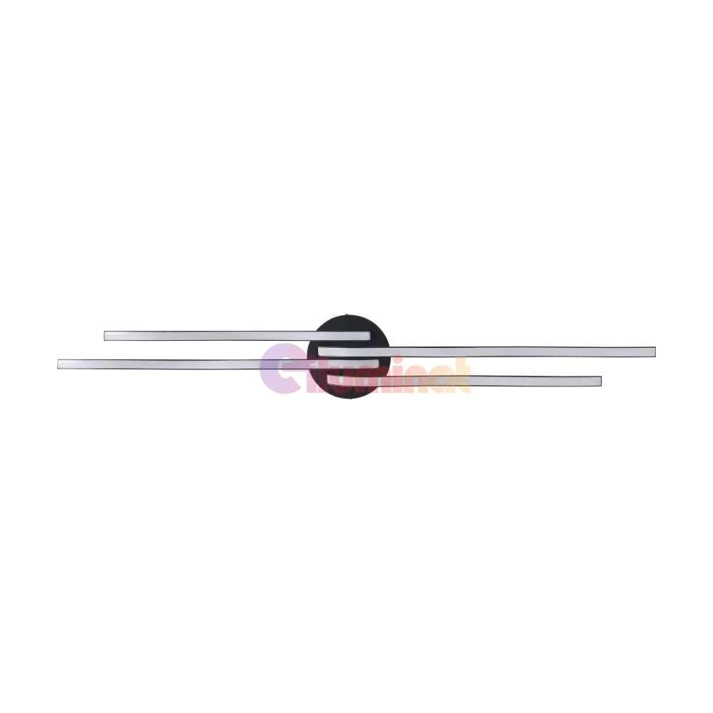 Lustra LED RONCADE 1 Black Echivalent 500W Eglo 99322 NEAGRA / 115CM / MINIMALIST DESIGN Lighting Fixtures