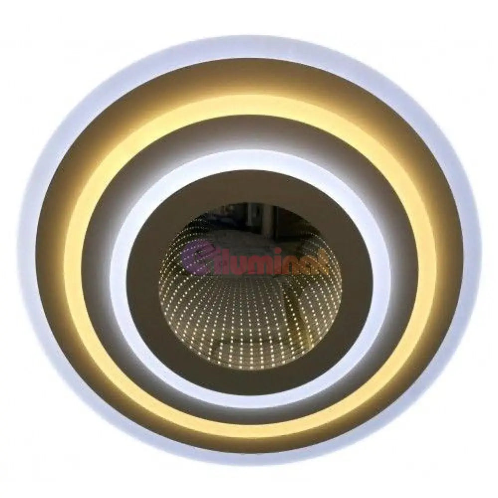 Lustra Led 174W Round 3D Levels Telecomanda Lighting Fixtures