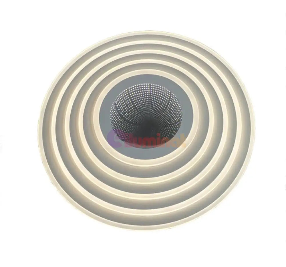 Lustra Led 174W Round 3D Levels Telecomanda Lighting Fixtures