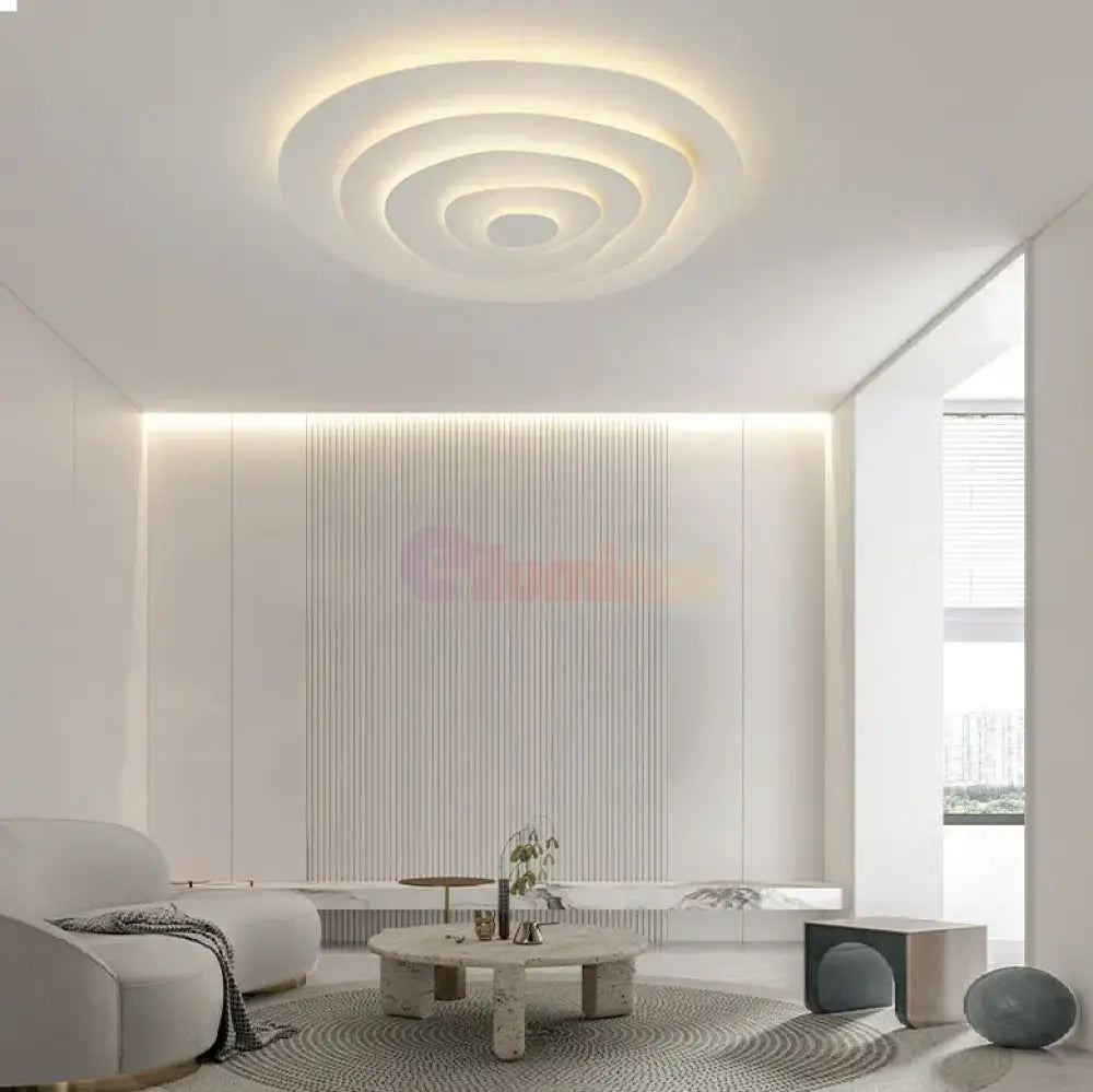 Lustra LED Scarlet Levels SMART Echivalent 600W Telecomanda ALBA / 50CM / MINIMALIST DESIGN Lighting Fixtures