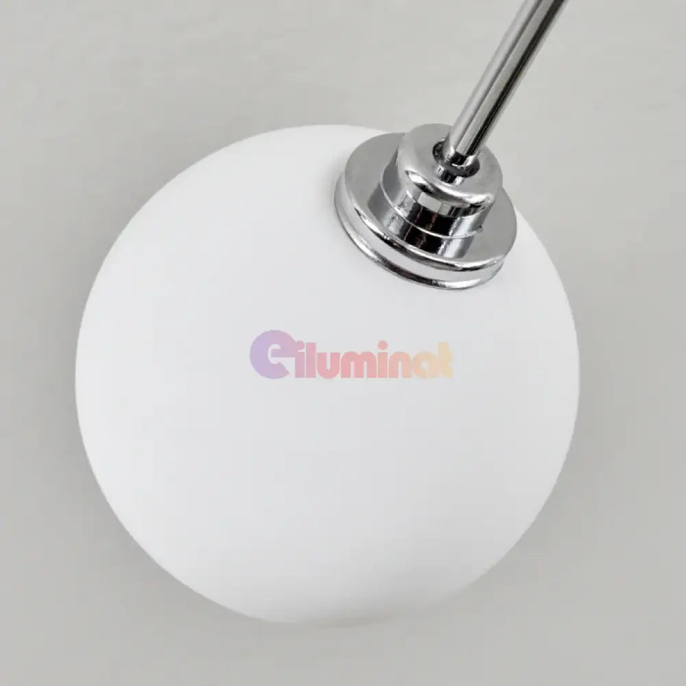 Lustra LED SILVER BULET Echivalent 400W Dimabila ARGINTIE / 96CM / MINIMALIST DESIGN Lighting Fixtures