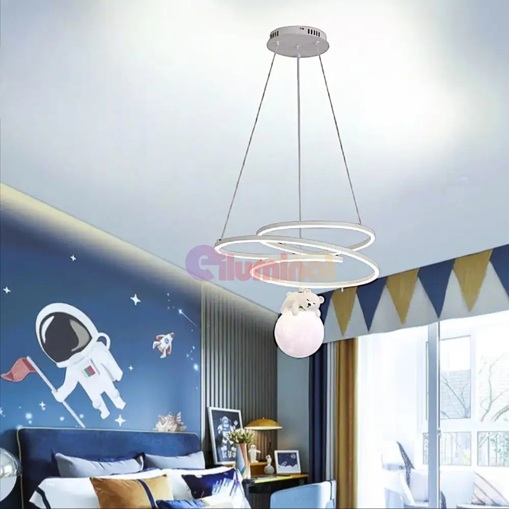 Lustra Led 105W Sleepy Teddy Kids Room Echivalent 500W