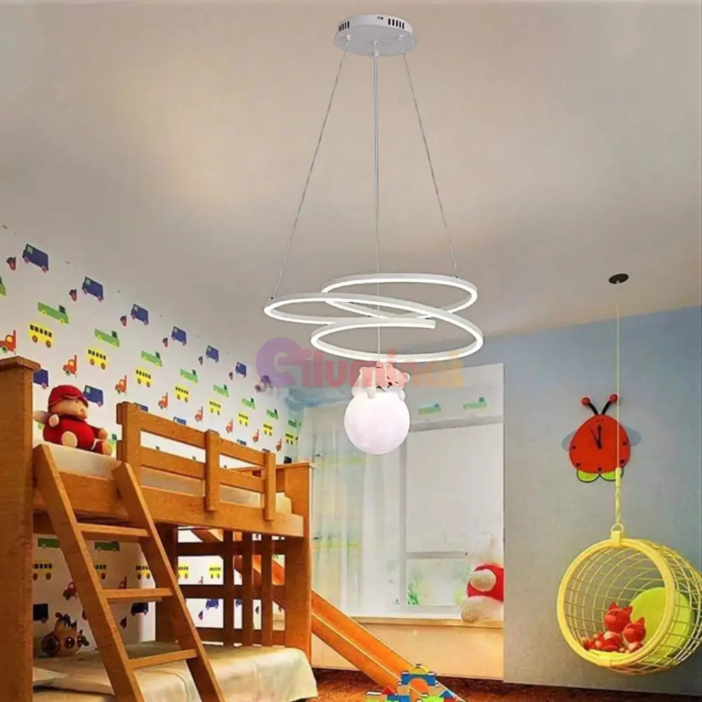 Lustra Led 105W Sleepy Teddy Kids Room Echivalent 500W