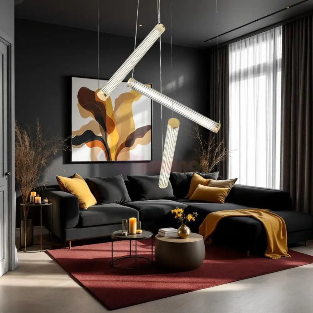 Lustra LED Smart Telecomanda Lucente AURIE / 100CM / SUSPENDATE Lighting Fixtures