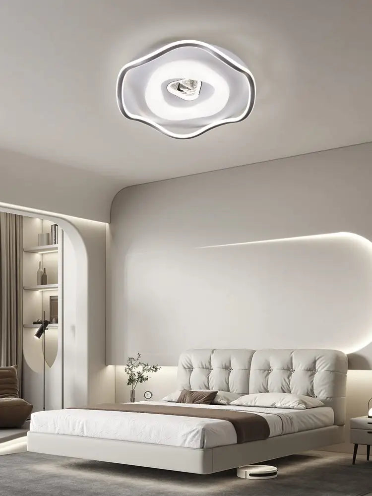 Lustra Led Splash Triangle 240W Echivalent 800W Smart Cu Telecomanda Lighting Fixtures
