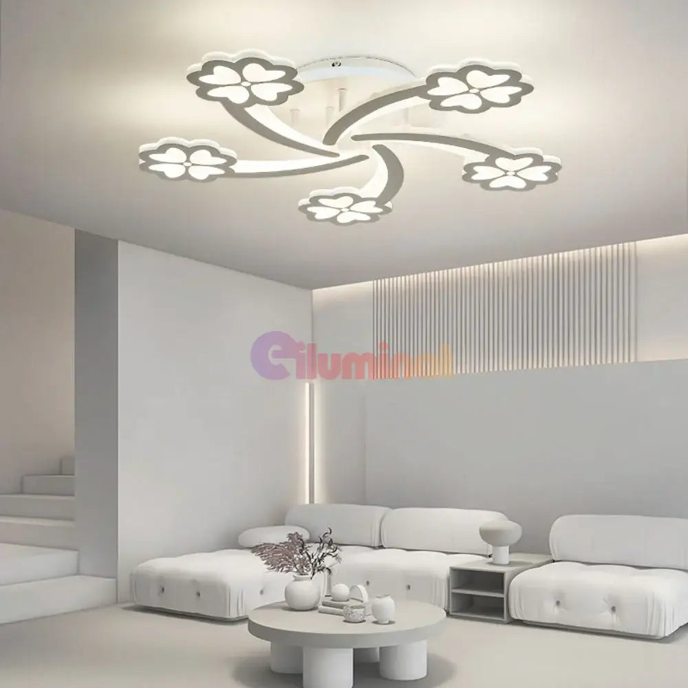 Lustra LED SPRING RGB Echivalent 500W Telecomanda KIDS / 60CM / ALBA Lighting Fixtures