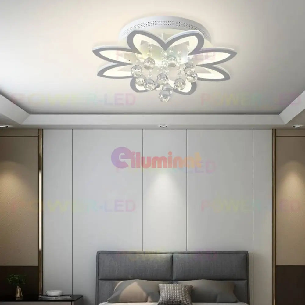 Lustra Led Sunrise Echivalent 600W Telecomanda Lighting Fixtures