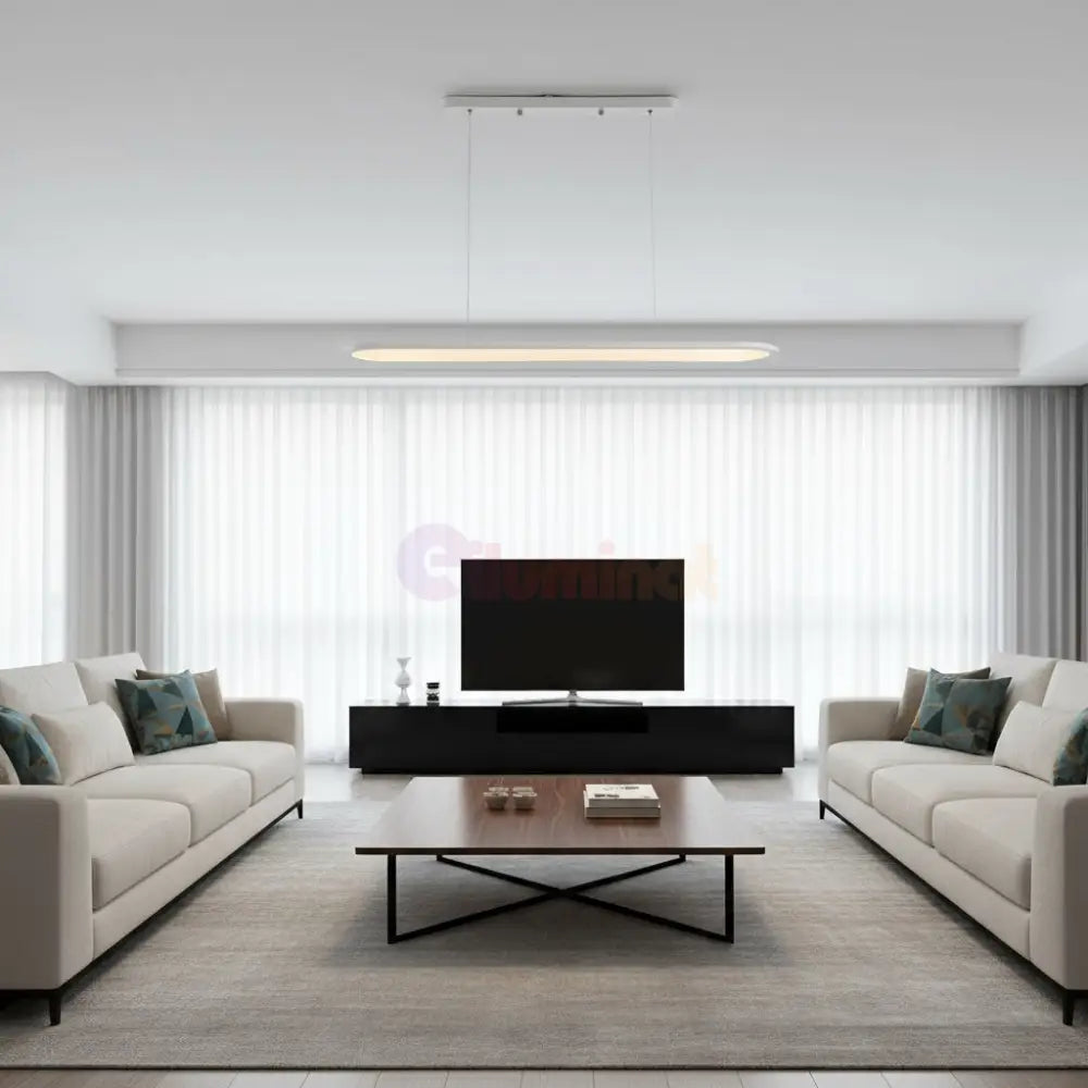 Lustra LED SURF Suspendata White Echivalent 300W Lighting Fixtures