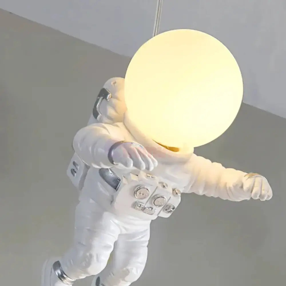 Lustra LED 100W Astro Friends Telecomanda 5315 ALBASTRU ALB / 50CM / KIDS Lighting Fixtures