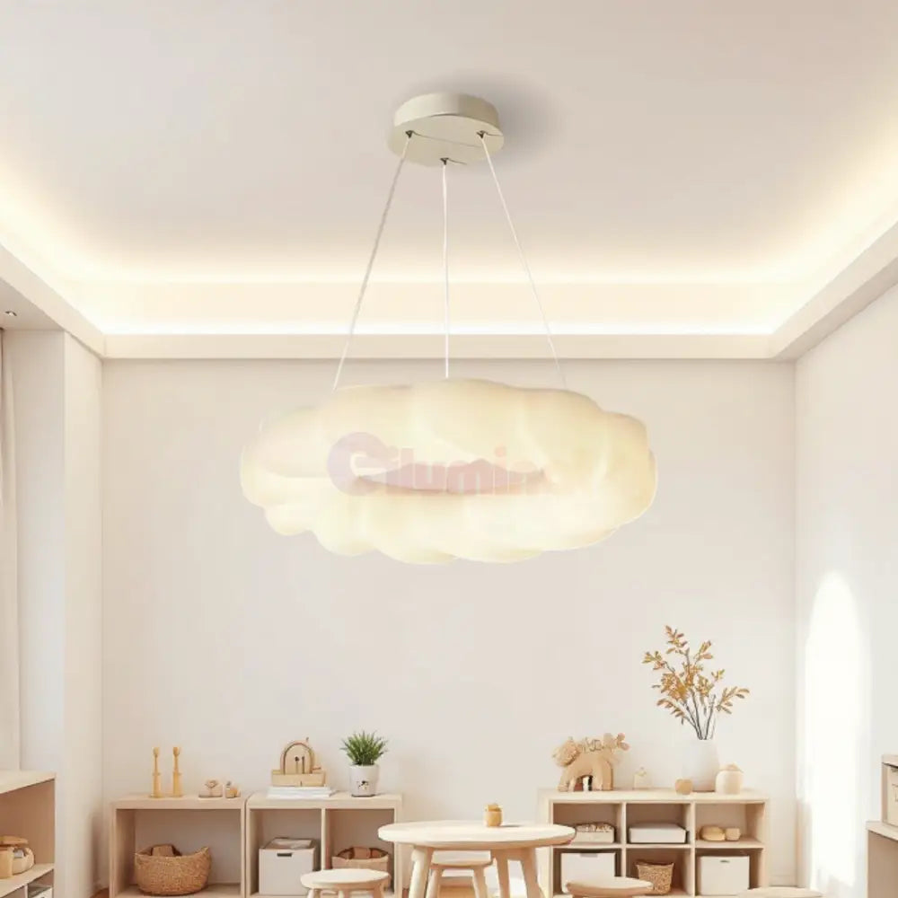 Lustra LED 120W Fluffy Cloud Telecomanda 5571 (DD) ALBA / 50CM / KIDS Lighting Fixtures