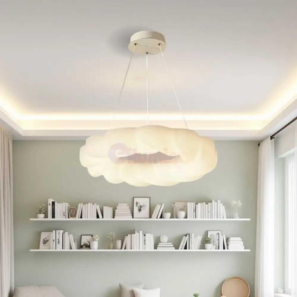 Lustra LED 120W Fluffy Cloud Telecomanda 5571 (DD) ALBA / 50CM / KIDS Lighting Fixtures