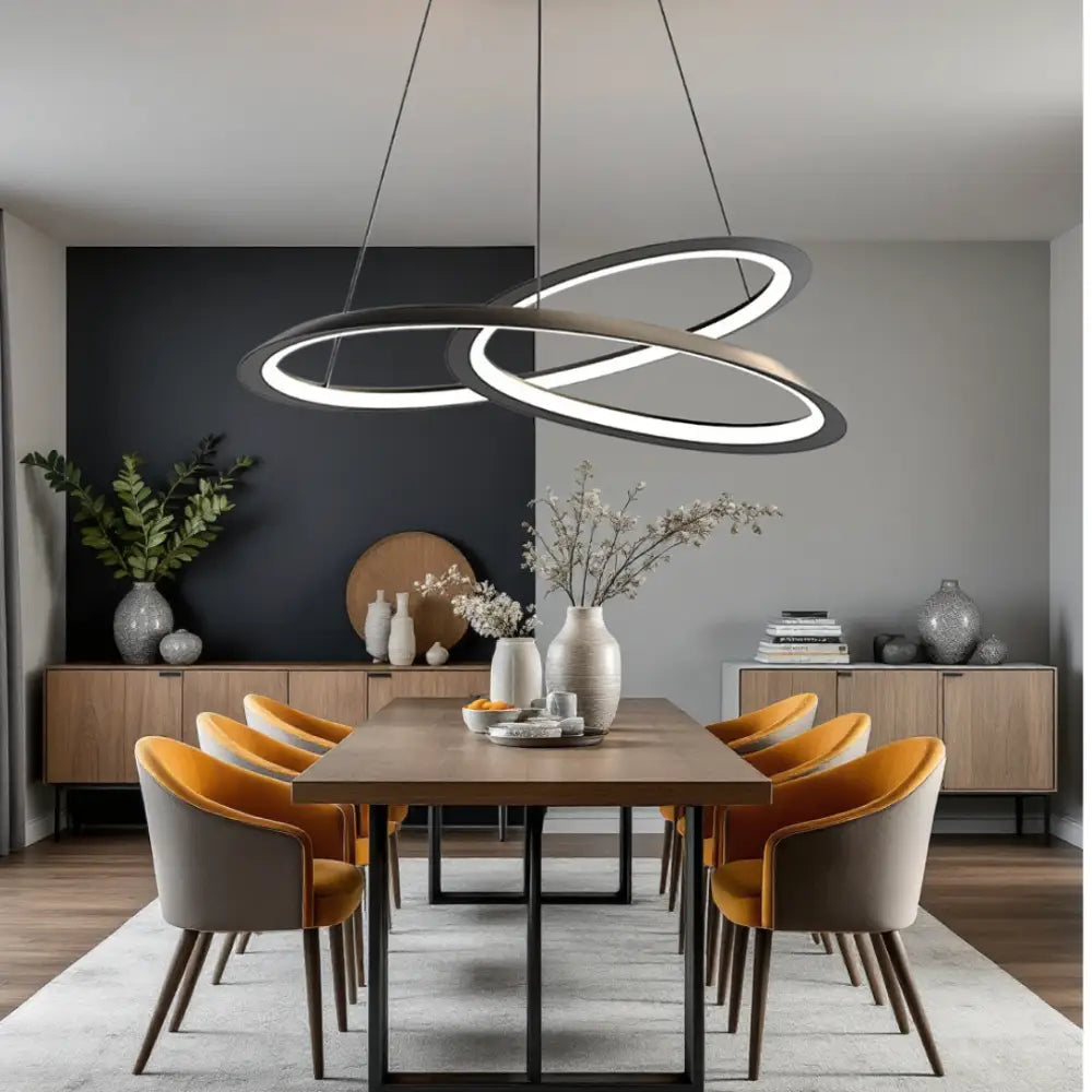 Lustra LED Suspendata Luméa NEAGRA / SUSPENDATE Lighting Fixtures