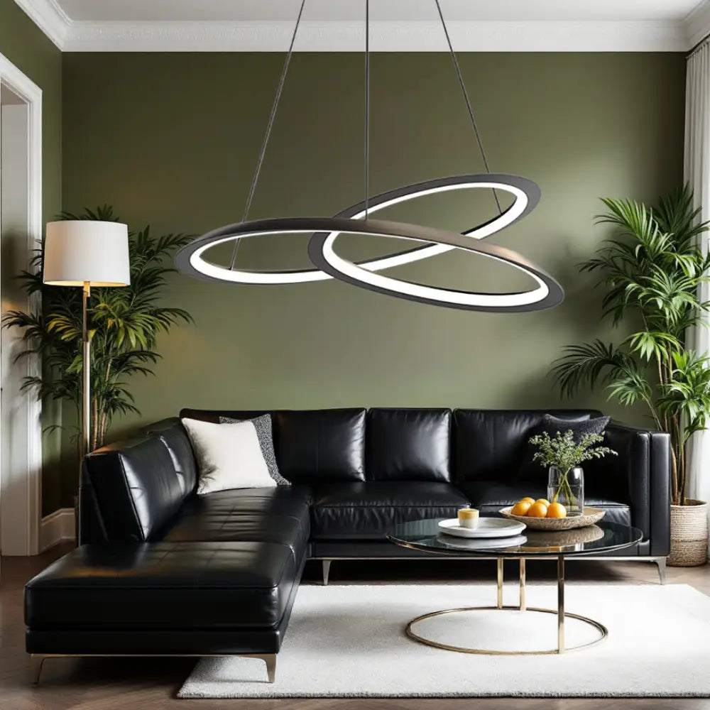 Lustra LED Suspendata Luméa NEAGRA / SUSPENDATE Lighting Fixtures